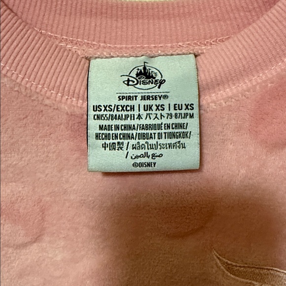 Disneyland Resort Pink Crew Neck Sweater - Picture 4 of 4